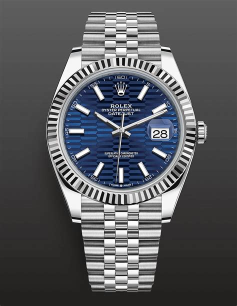 rolex datejust bleu|rolex datejust blue motif.